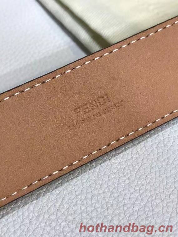 Fendi Leather Belt F2377 30mm