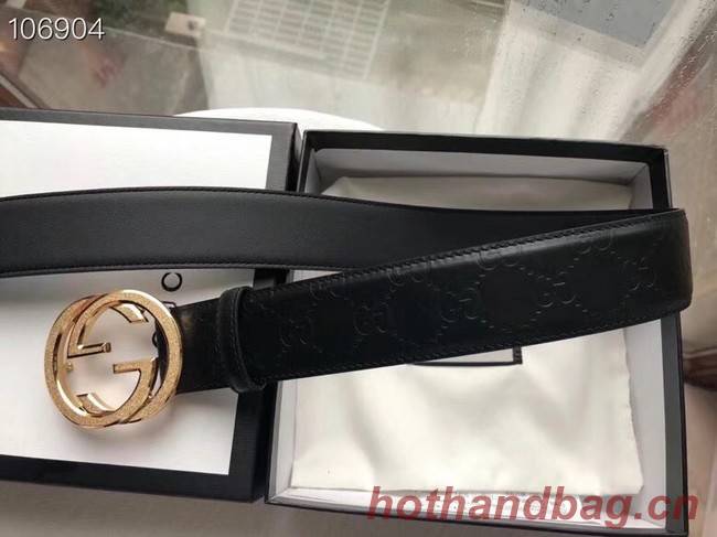 Gucci Reversible Signature leather belt 473031