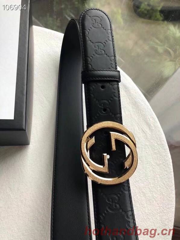 Gucci Reversible Signature leather belt 473031