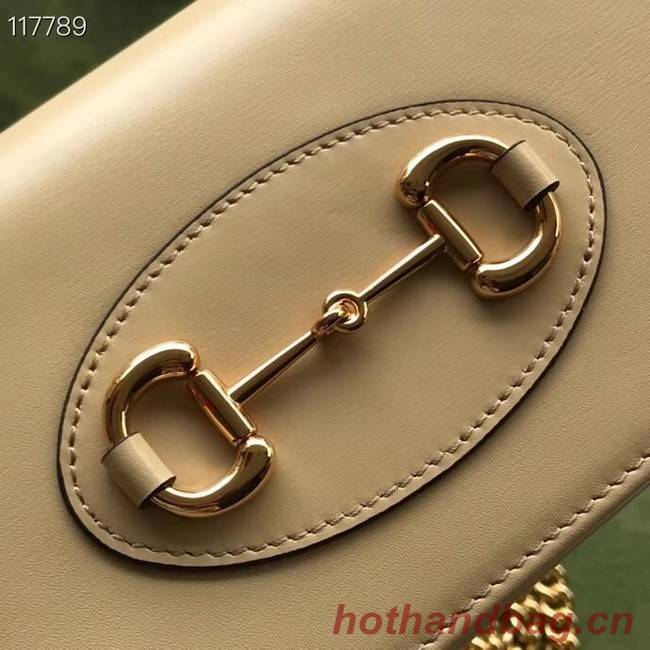 Gucci Horsebit 1955 wallet with chain 621892 Beige