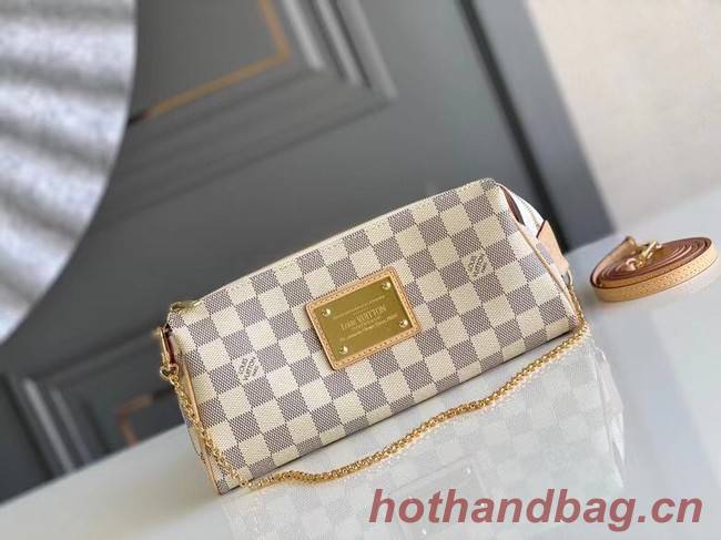 Louis Vuitton Original Damier Azur Canvas Eva Clutch N55213