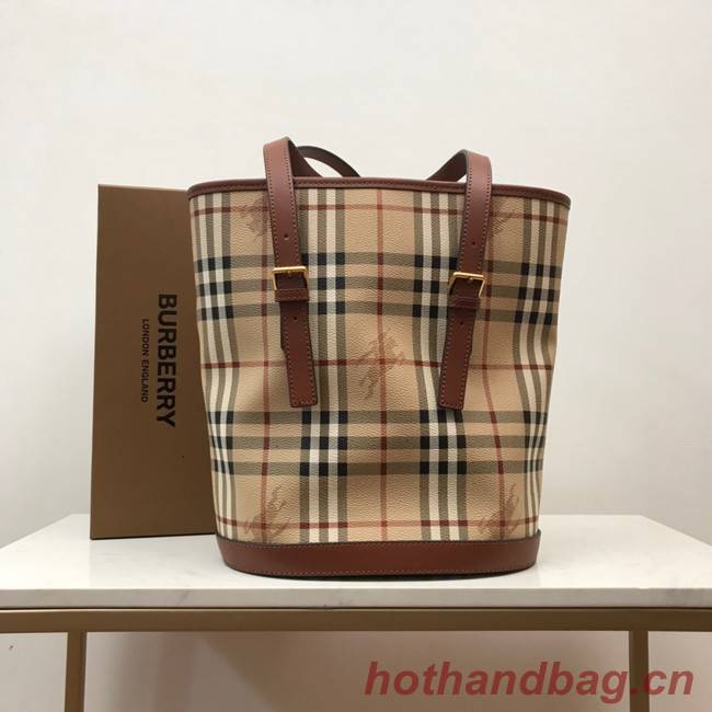 BurBerry Leather Shoulder Bag 80111 Wheat