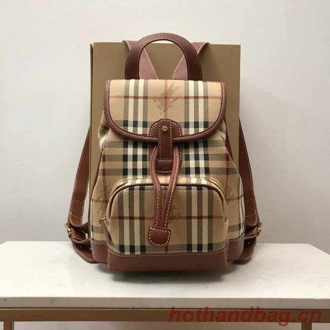 Burberry Backpack Fabric 80111 brown