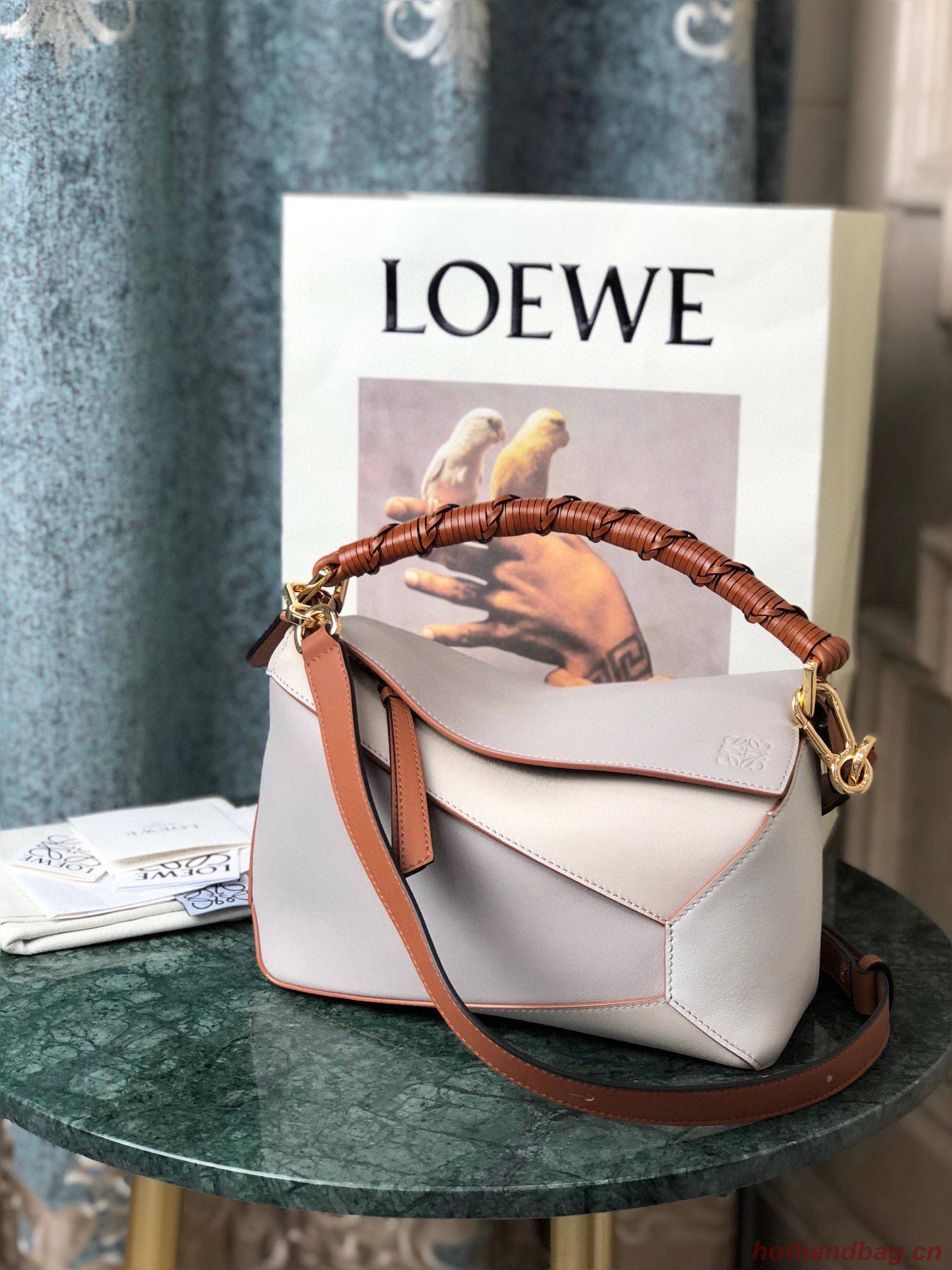 Loewe Puzzle Bag Original Leather 061836 Cream