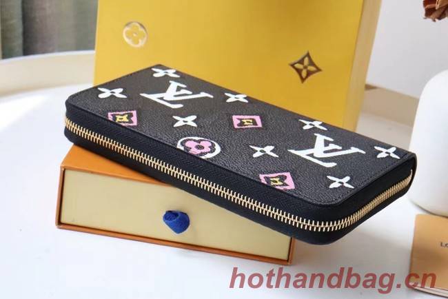 Louis Vuitton ZIPPY WALLET M80683 black