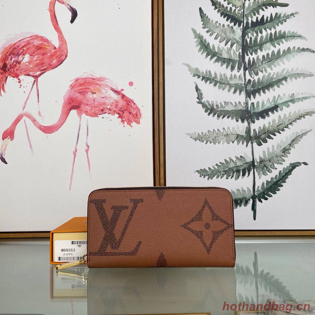 Louis Vuitton Zippy WALLET M69353 Brown