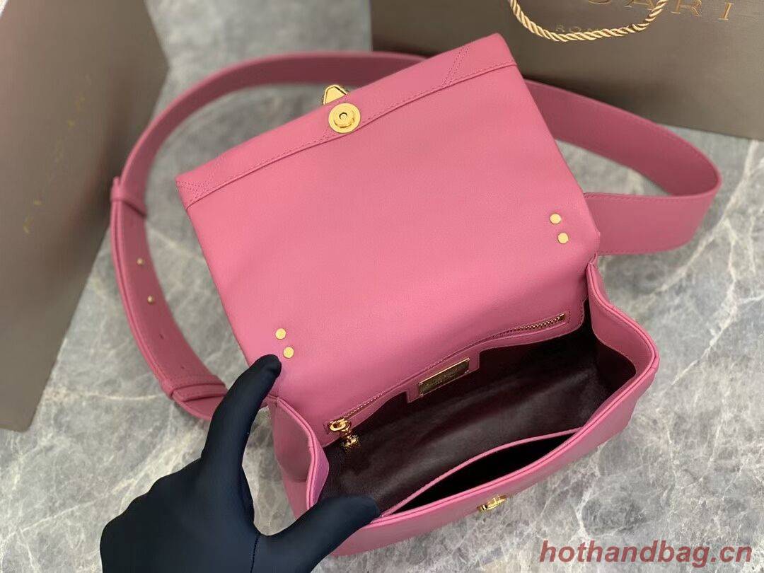 Bvlgari Serpenti Forever leather crossbody bag B219069 rose