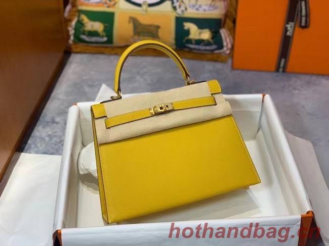 Hermes Original Epsom Leather KEL2578 lemon