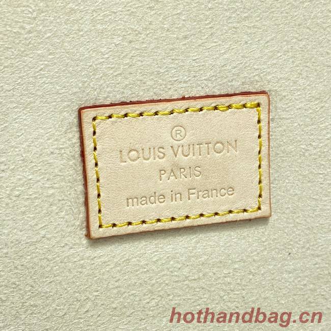 Louis Vuitton 8 WATCH CASE M47641 Cream