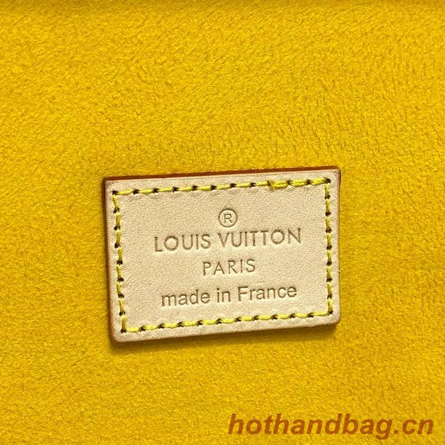 Louis Vuitton 8 WATCH CASE M47641 yellow