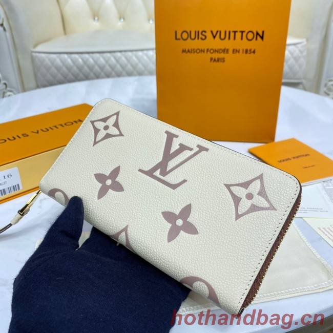 Louis Vuitton ZIPPY WALLET M80116 Beige