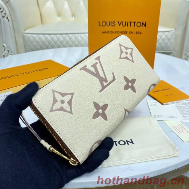 Louis Vuitton ZIPPY WALLET M80116 Beige