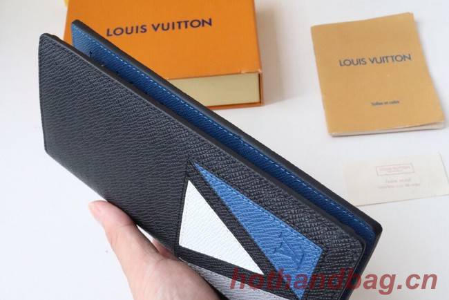  Louis Vuitton BRAZZA WALLET M30791 black