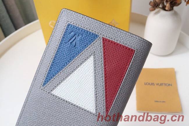 Louis Vuitton BRAZZA WALLET M30791 gray