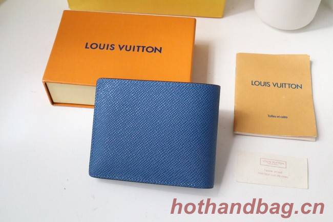 Louis Vuitton MULTIPLE WALLET M30799 blue