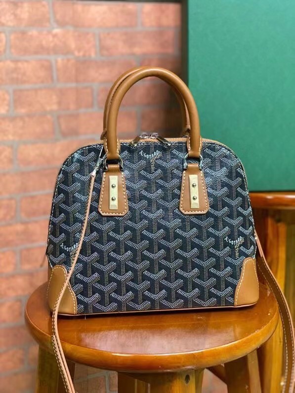 Goyard vendome tote bag 20209 blue&brown