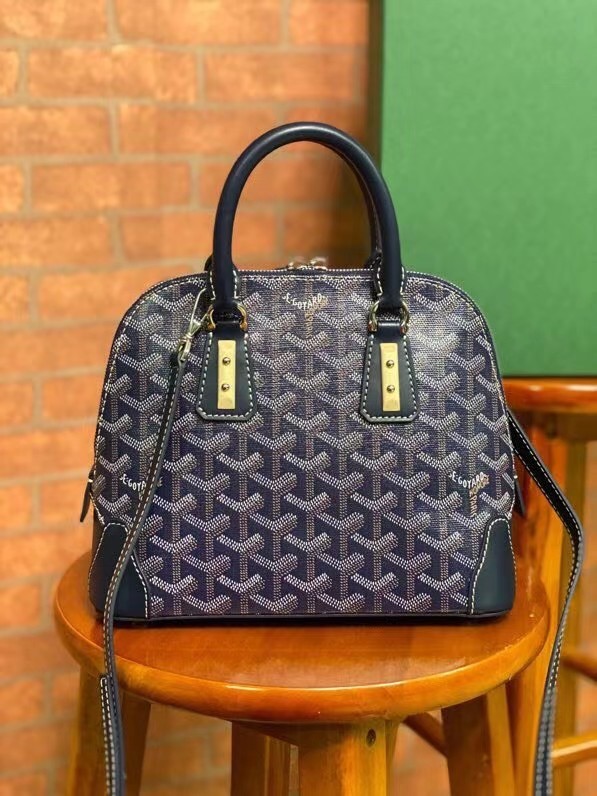 Goyard vendome tote bag 20209 dark blue