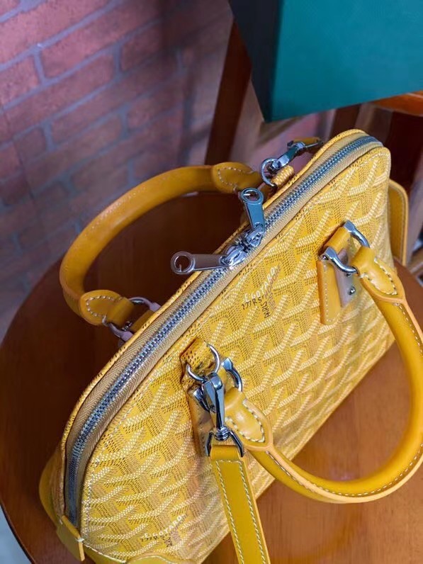 Goyard vendome tote bag 20209 yellow