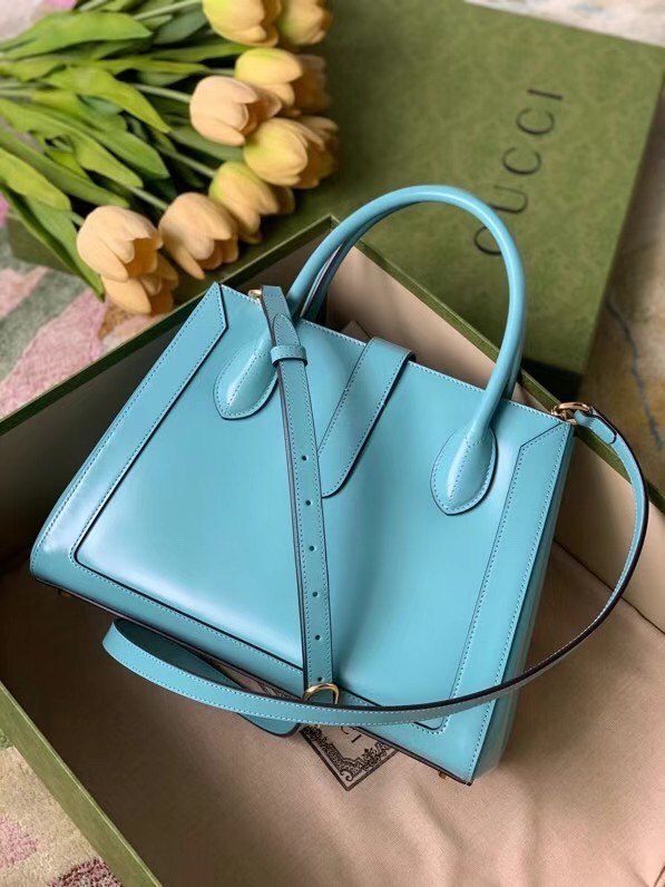 Gucci Jackie 1961 medium tote bag 649016 light blue