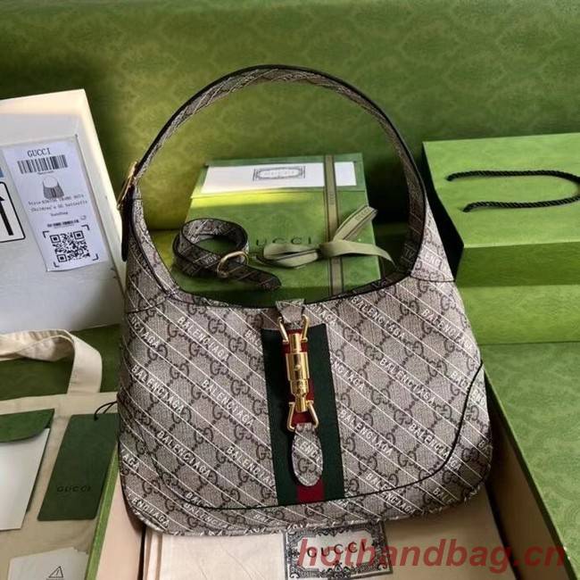 Gucci The Hacker Project small Jackie 1961 bag 636706 Beige