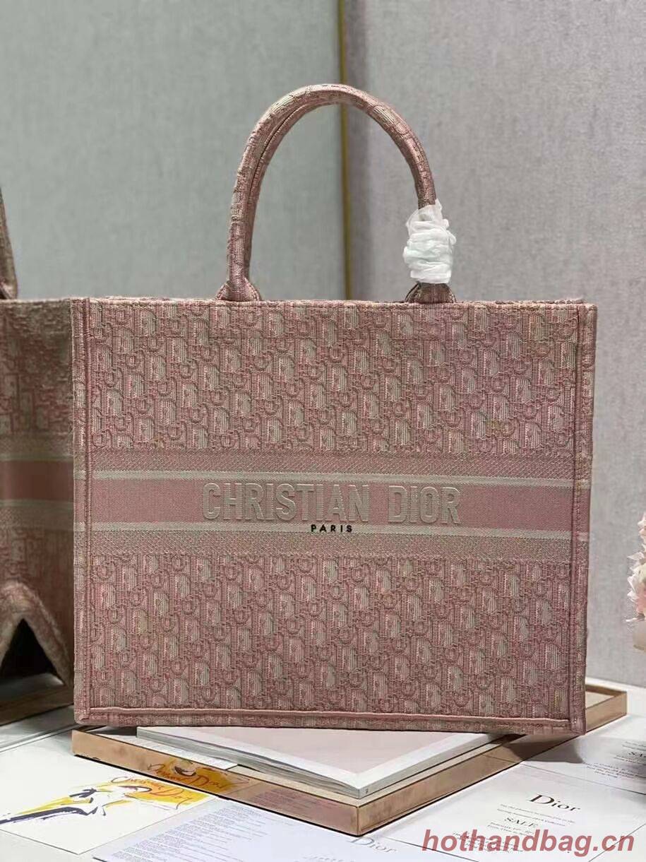 DIOR BOOK TOTE Embroidery C1286-3 pink