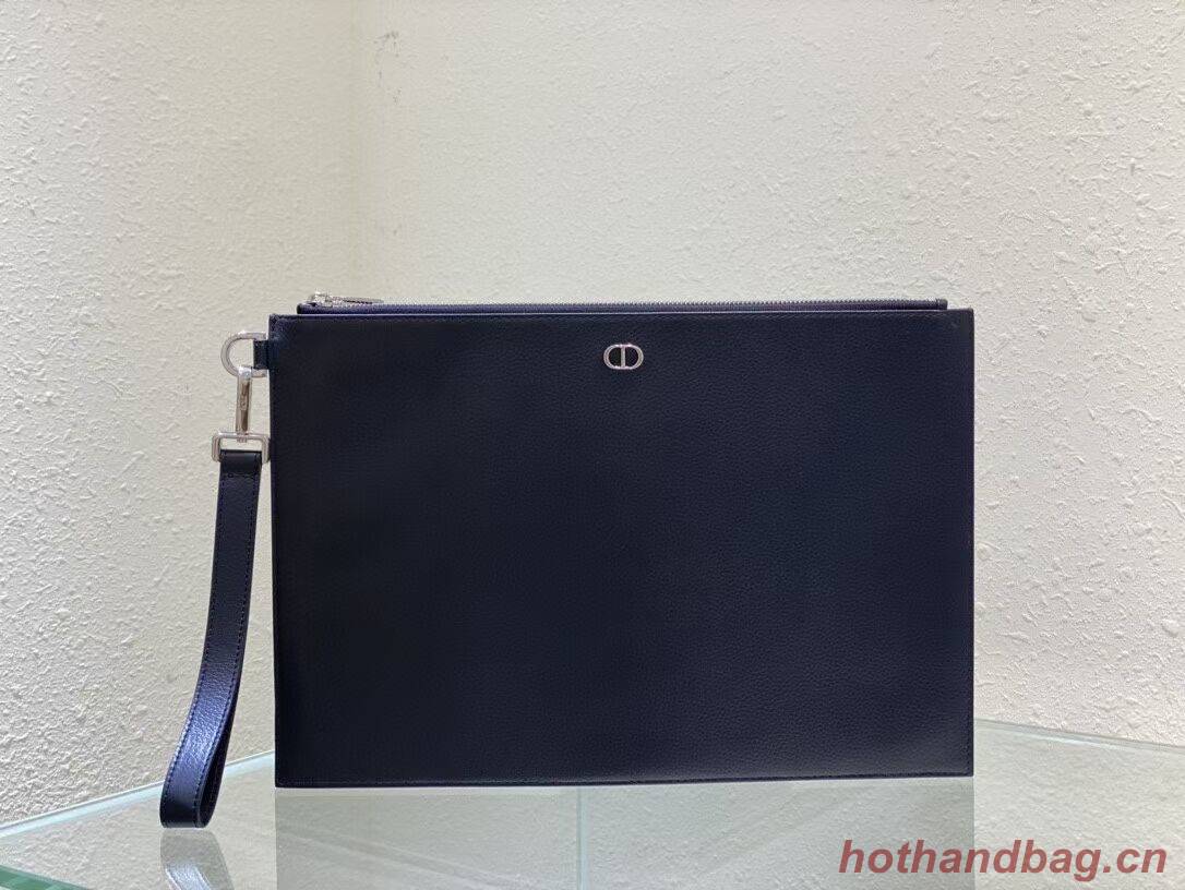 Dior Lambskin Cluth Bag C6112 Black