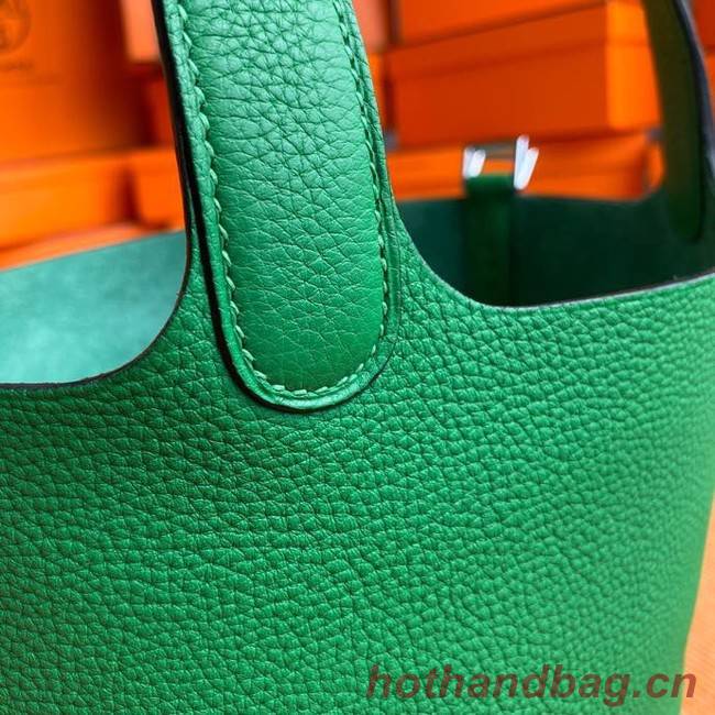 Hermes Picotin Lock Bags Original togo Leather PL3388 green