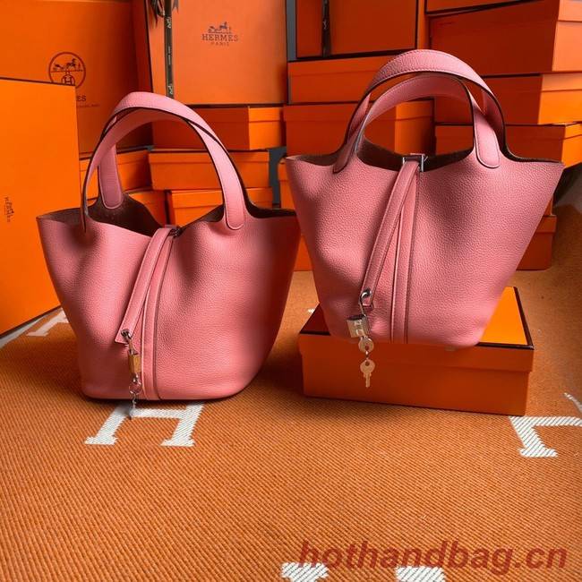 Hermes Picotin Lock Bags Original togo Leather PL3388 pink