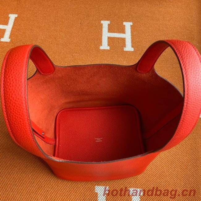 Hermes Picotin Lock Bags Original togo Leather PL3388 red