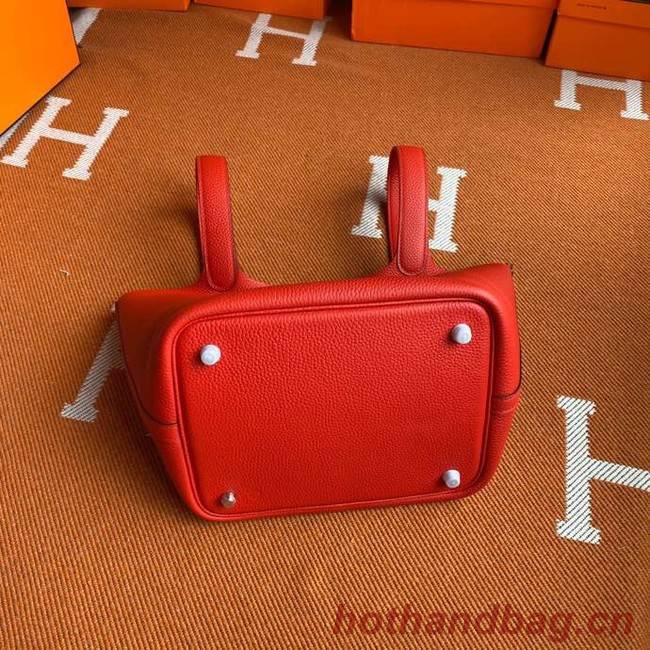 Hermes Picotin Lock Bags Original togo Leather PL3388 red