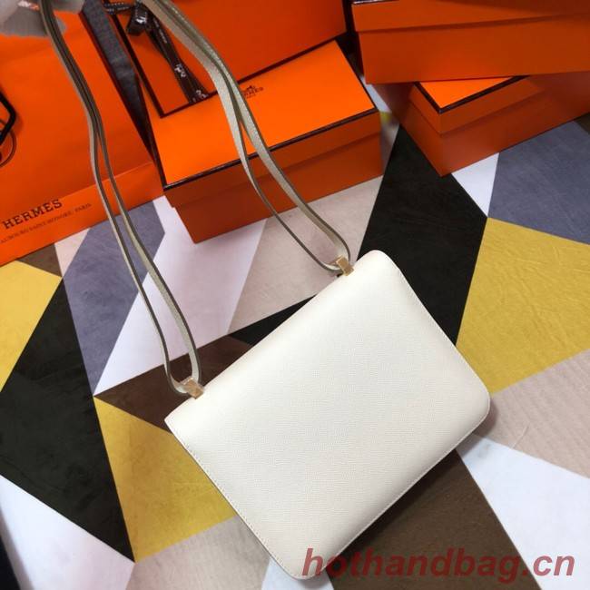 Hermes Original Espom Leather Constance Bag 5333 white