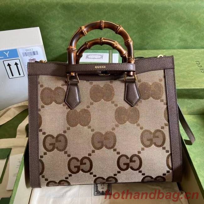 Gucci Diana medium tote bag 655658 brown