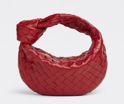 Bottega Veneta MINI JODIE 651876 DARK RED