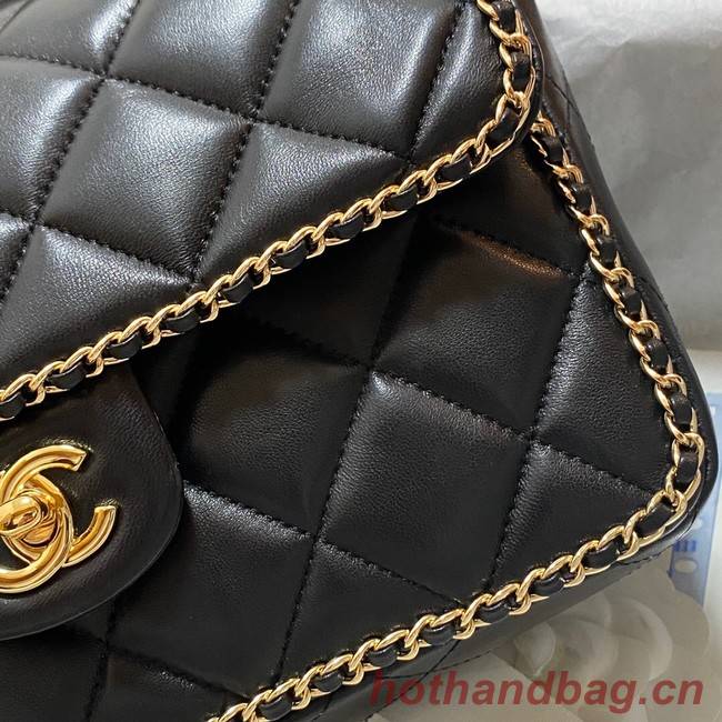 Chanel SMALL FLAP BAG AS1672 black