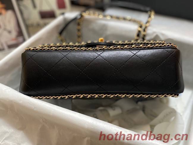 Chanel SMALL FLAP BAG AS1672 black