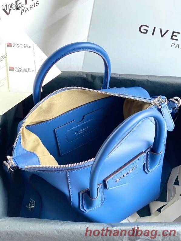 GIVENCHY Original Leather Shoulder Bag 63188 blue