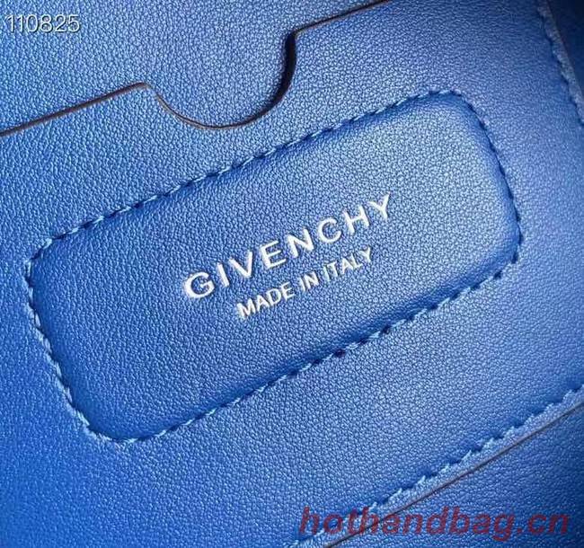 GIVENCHY Original Leather Shoulder Bag 63188 blue