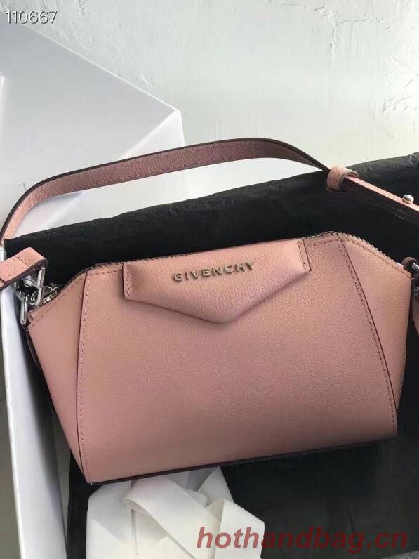 GIVENCHY Original Leather Shoulder Bag 1870 pink