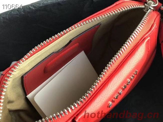 GIVENCHY Original Leather Shoulder Bag 1870 red