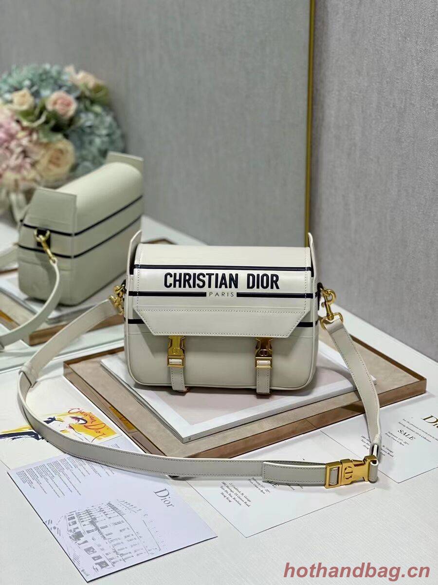 DIORCAMP BAG Dior Multicolor Tie & Dior Calfskin M1291 cream