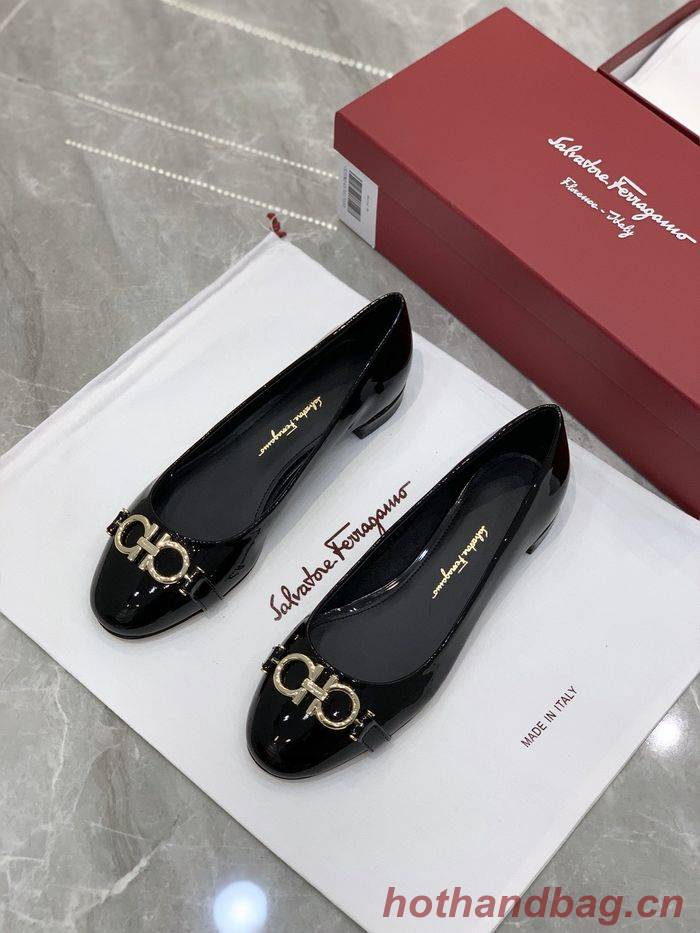 Ferragamo shoes FR00001 Heel 1CM