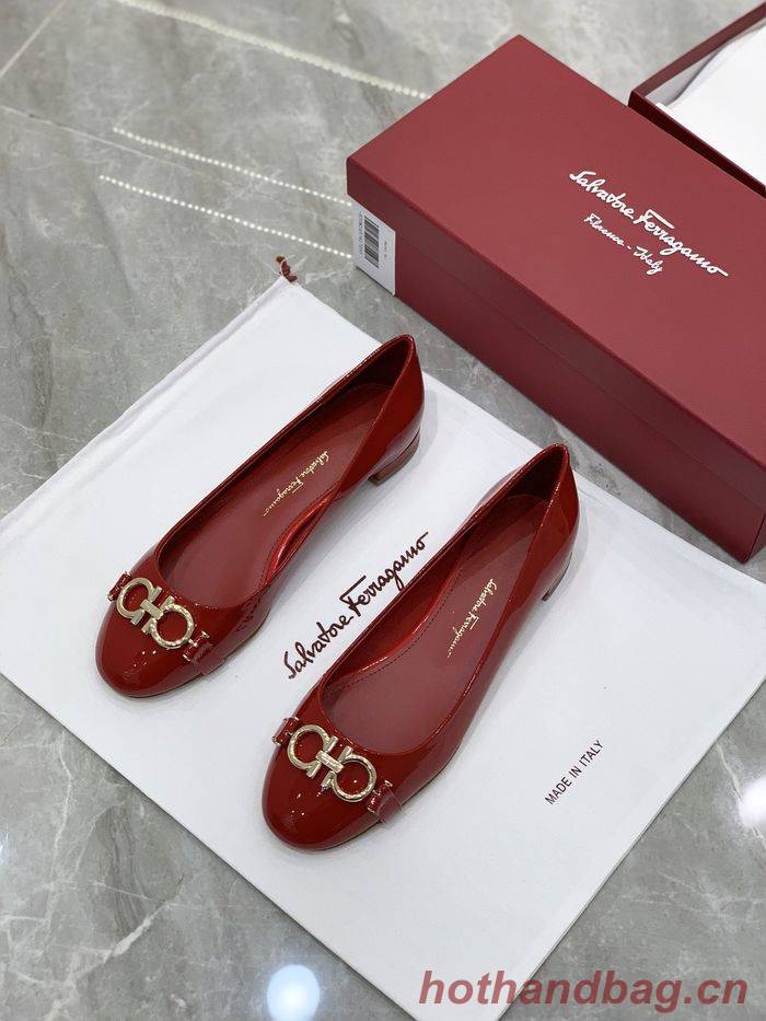 Ferragamo shoes FR00002 Heel 1CM