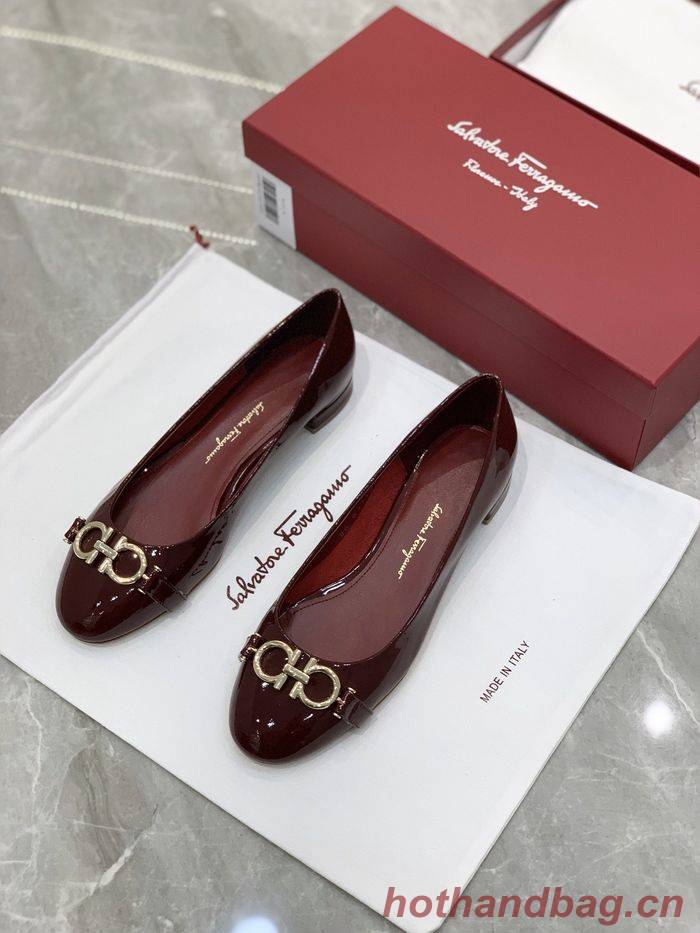 Ferragamo shoes FR00005 Heel 1CM