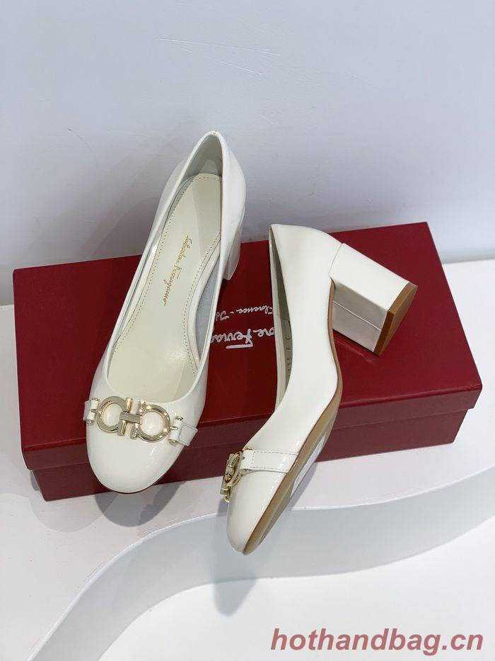 Ferragamo shoes FR00010 Heel 5.5CM