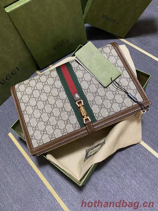 Gucci Jackie 1961 pouch 647332 brown