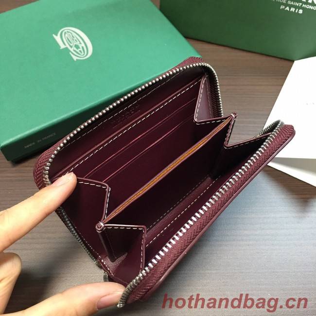 Goyard Card case G9982 Wine