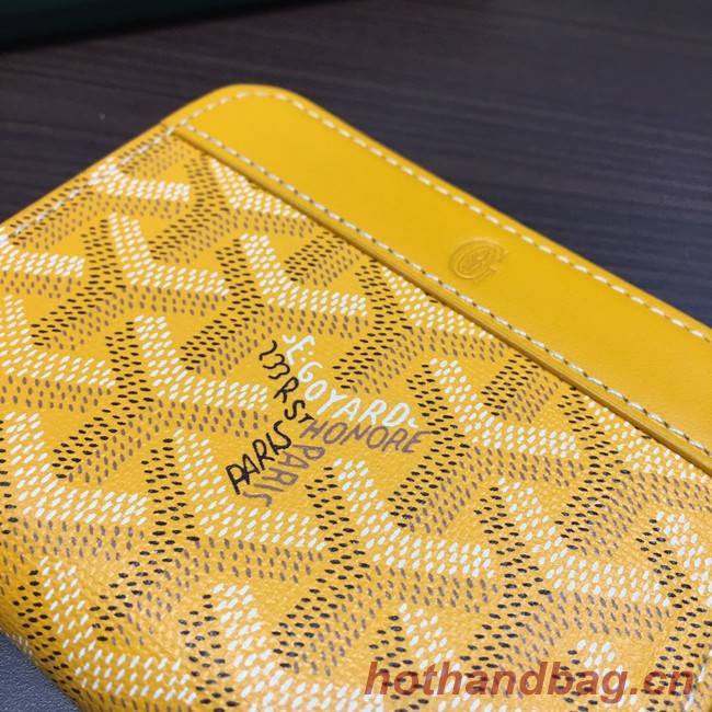 Goyard Card case G9982 yellow