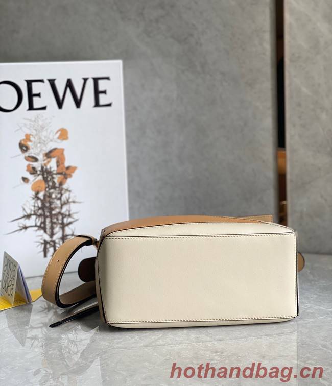 Loewe Puzzle Bag Original Leather 61843 brown&Apricot