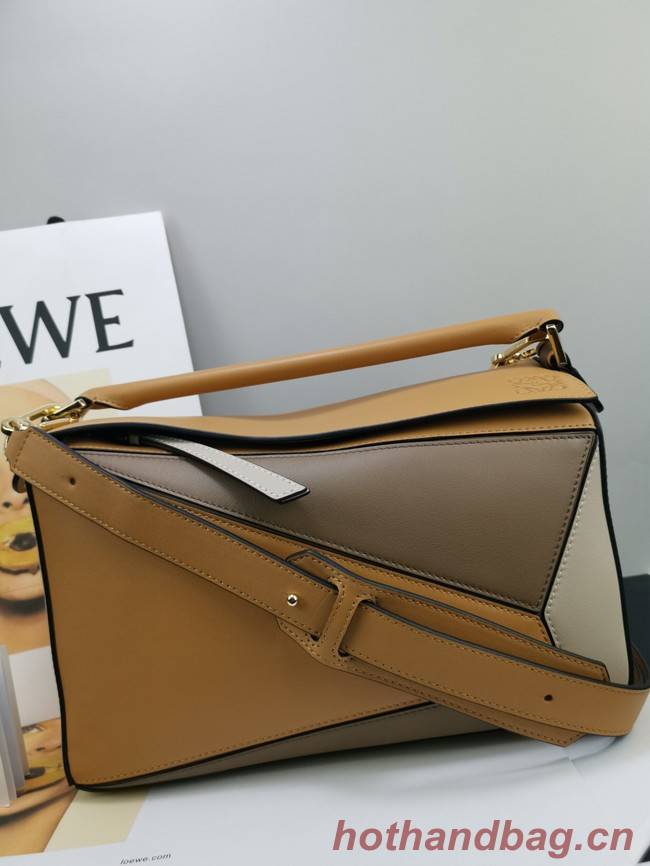 Loewe Puzzle Bag Original Leather 61842 brown&gray 