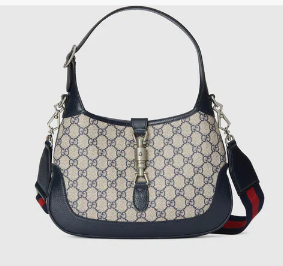 Gucci Jackie 1961 small GG shoulder bag 678843 blue